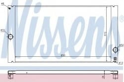 Radiator, engine cooling 65614