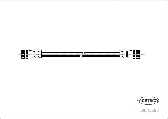 Brake Hose 19033587