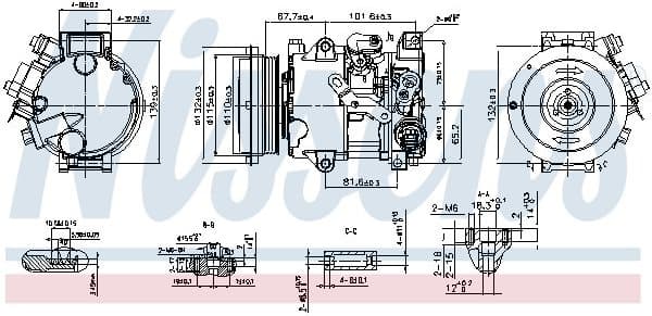Compressor, air conditioning ** FIRST FIT ** 890808 - image 7