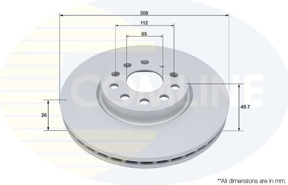 Brake Disc COATED ADC5105V