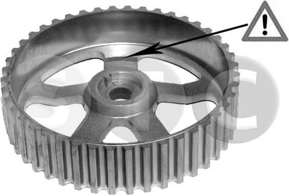 Camshaft gear sprocket T405102