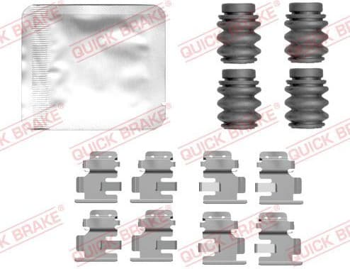 Accessory Kit, disc brake pad 109-0175