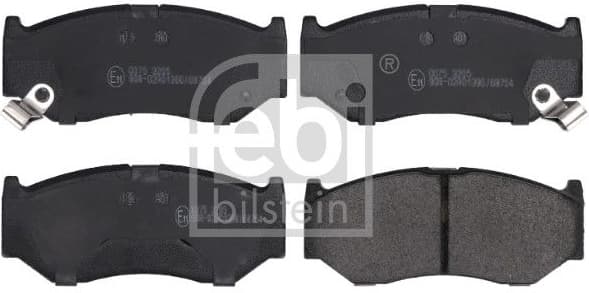 Brake Pad Set, disc brake 183654