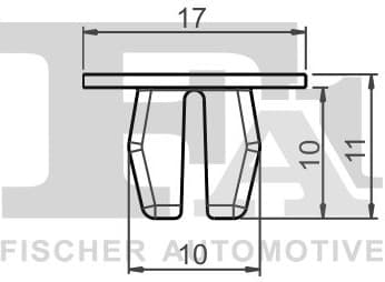 Clip, trim/protection strip 77-60002.5 - image 2