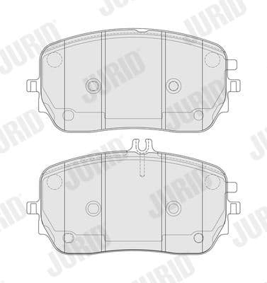 Brake Pad Set, disc brake 574169J - image 2