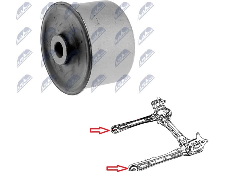 Silentblock rear axle ZTP-CH-023B