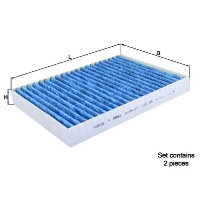 Filter cabin LAO292/S
