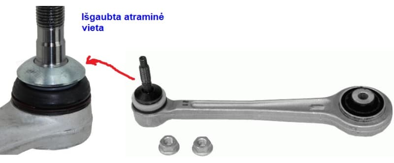 Arm rear suspension 27161 02 - image 2