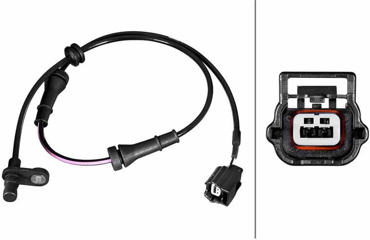 Sensor, wheel speed 6PU 358 217-581