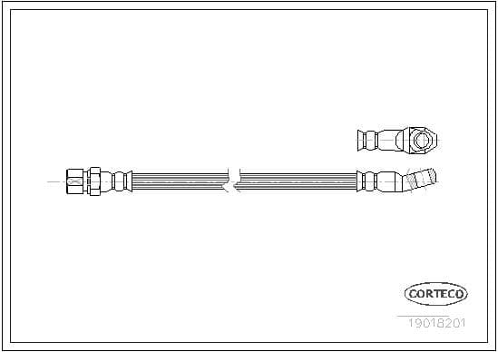 Brake Hose 19018201 - image 2