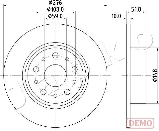 Brake Disc 610207C