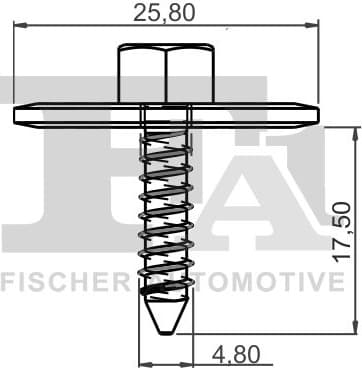 Sheet Metal Screw 14-70001.5 - image 2