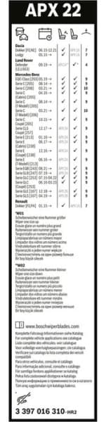 Wiper Blade Aerotwin Plus 3 397 016 310 - image 5