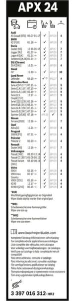 Wiper Blade Aerotwin Plus 3 397 016 312 - image 5