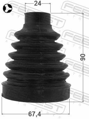 Bellow, drive shaft 1015-T300 - image 2