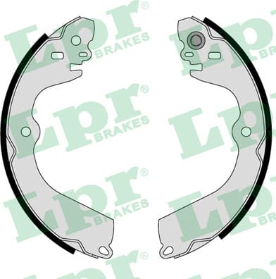 Brake shoes 81118