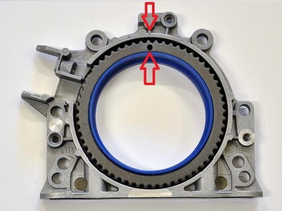 Seal crankshaft rear 741.700