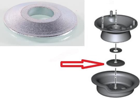 Shock absorber mounting front GH-361538