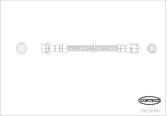 Brake Hose 19036841
