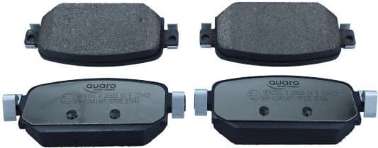 Brake Pad Set, disc brake QUARO SILVER CERAMIC QP8050C