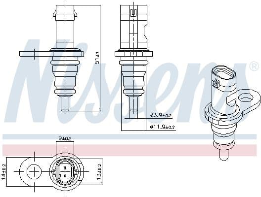 Sensor, coolant temperature ** FIRST FIT ** 207067