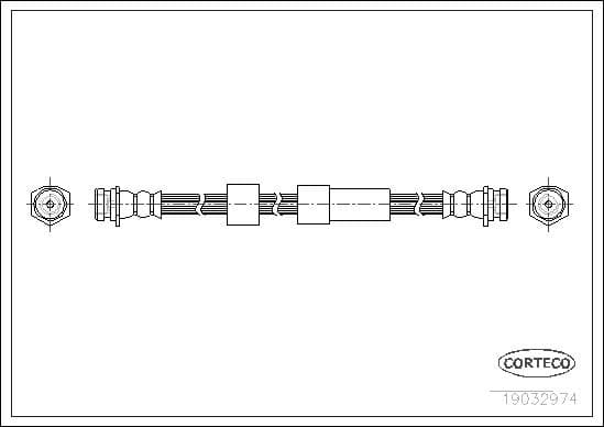 Brake Hose 19032974 - image 2