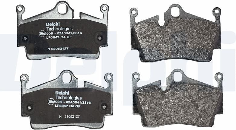 Brake Pad Set, disc brake LP3847