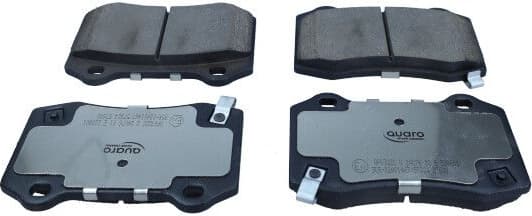 Brake Pad Set, disc brake QUARO SILVER CERAMIC QP0322C