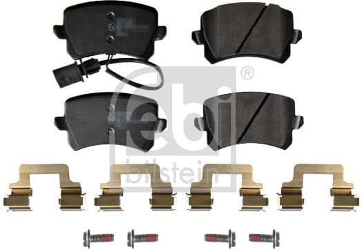 Brake Pad Set, disc brake 172168