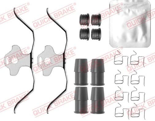 Accessory Kit, disc brake pad 109-0181