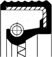 Seal distributor axle 155 10042B