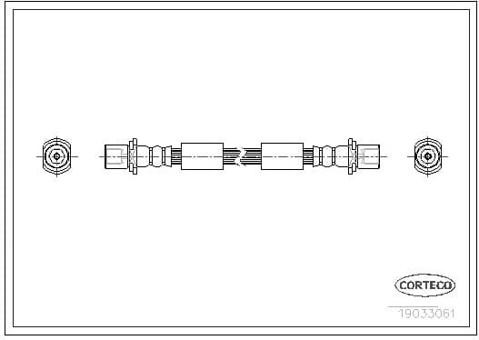 Brake Hose 19035061 - image 2