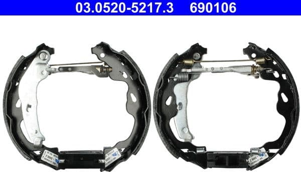 Brake Shoe Set Original ATE TopKit 03.0520-5217.3