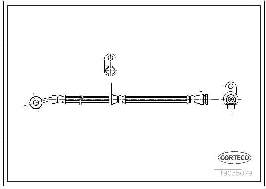 Brake Hose 19035079