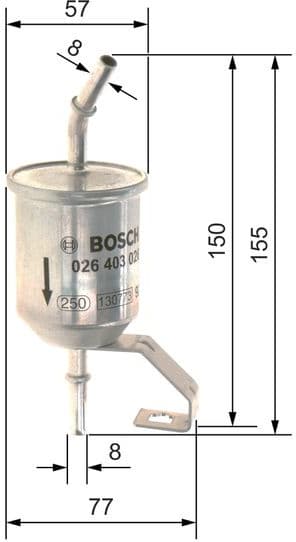 Fuel Filter F 026 403 026