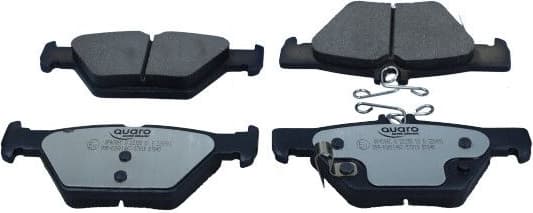 Brake Pad Set, disc brake QUARO SILVER CERAMIC QP4086C