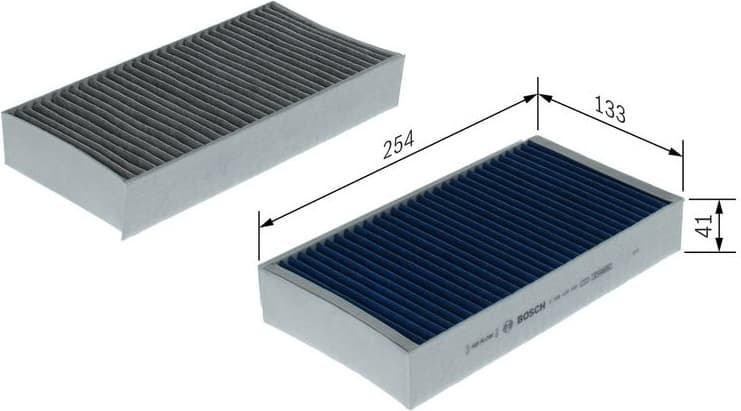 Filter, cabin air FILTER+pro 0 986 628 660 - image 5
