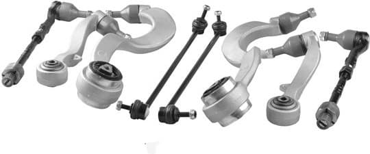Control/Trailing Arm Kit, wheel suspension TED55191