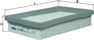 Filter air LX3536