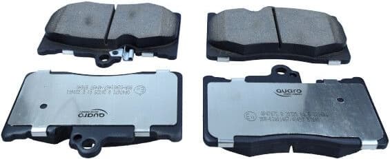 Brake Pad Set, disc brake QUARO SILVER CERAMIC QP4767C