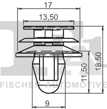 Clip, trim/protection strip 21-40016.25 - image 2