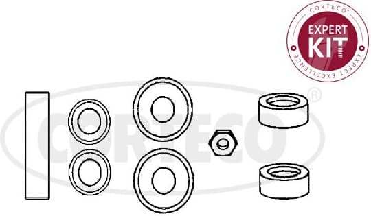 Control/Trailing Arm Kit, wheel suspension 49397783 - image 2