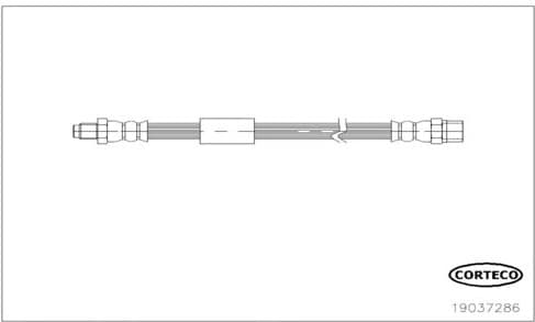 Brake Hose 19037286 - image 2