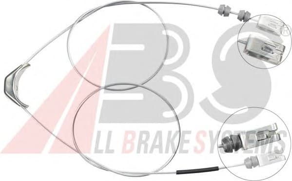 Cable handbrake 47.0215