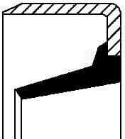 Seal Ring, steering knuckle 01029622B - image 2