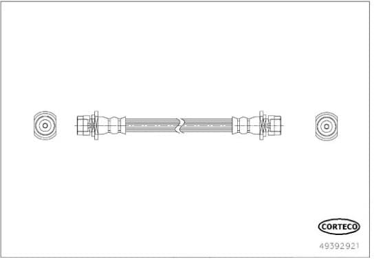Brake Hose 49392921 - image 2