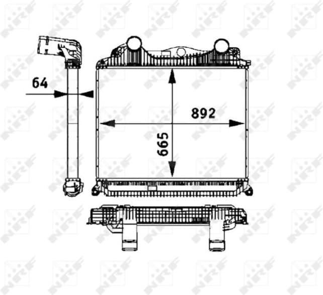 Charge Air Cooler 30206