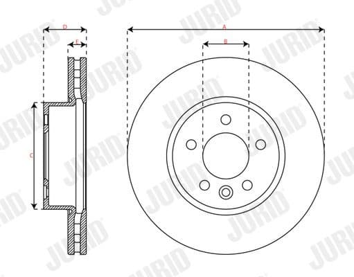 Brake Disc COAT+ 563749JC-1 - image 2