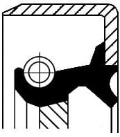 Shaft Seal, manual transmission 12011454B - image 2