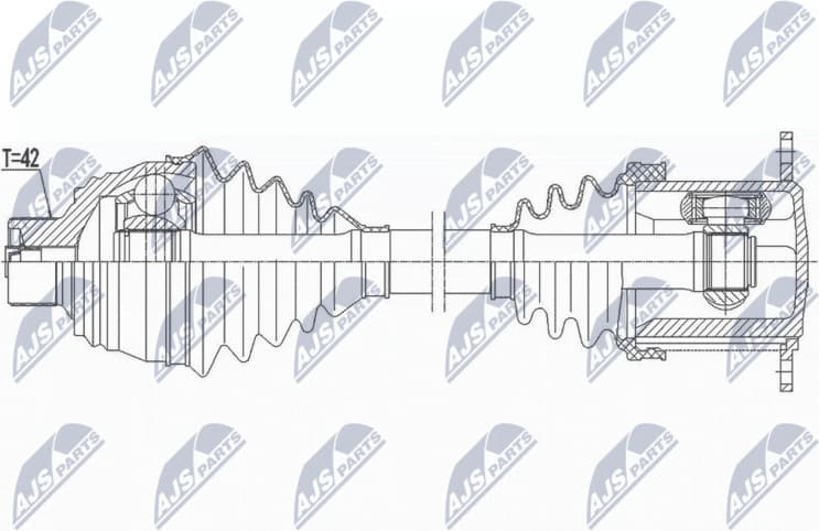 Drive Shaft NPW-AU-027